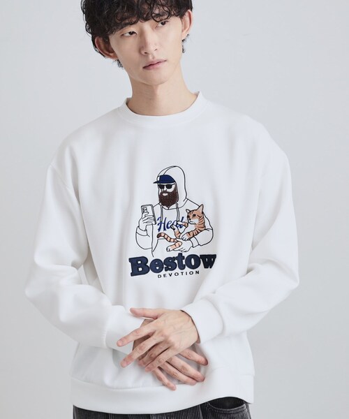 tk.TAKEO KIKUCHI（ティーケータケオキクチ） トレーナー スウェット