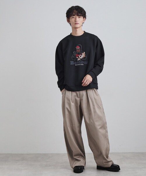 tablet hotel SEGUR wide スウェットカーキ　新品タグ付 楽天市場】【アウトレット】メゾンキツネ MAISON KITSUNE スウェット