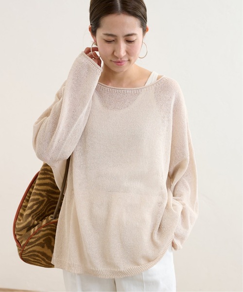 FRAMeWORK（フレームワーク） 長袖ニット FREE ネイビー レディース