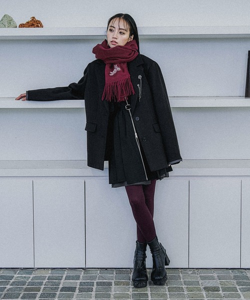 HARE（ハレ） ジャケット テーラードジャケット ウールライクレイヤー