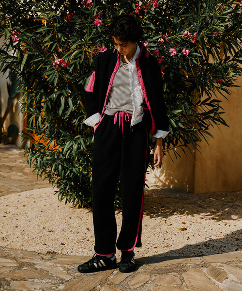 Freada（フリーダ） パンツ サイドファスナー フリース パンツ