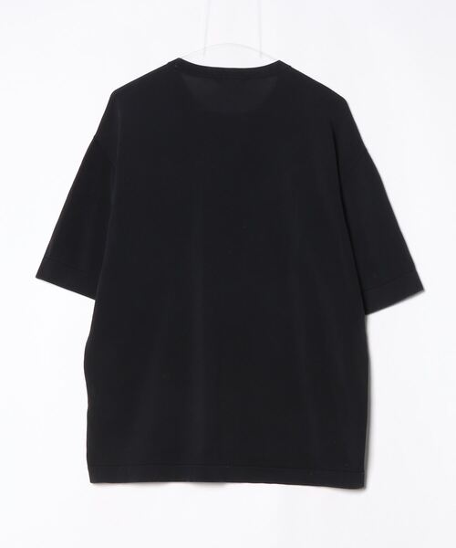 「SIDE SLOPE」 半袖Tシャツ 3 ブラック レディース_画像2