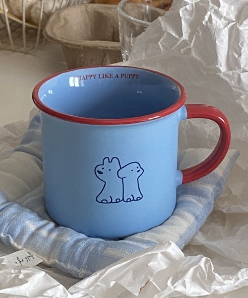 青色の動物柄マグカップ タンブラー Animal graphic mug : ZOZOTOWN Yahoo!店 - 通販 - Yahoo