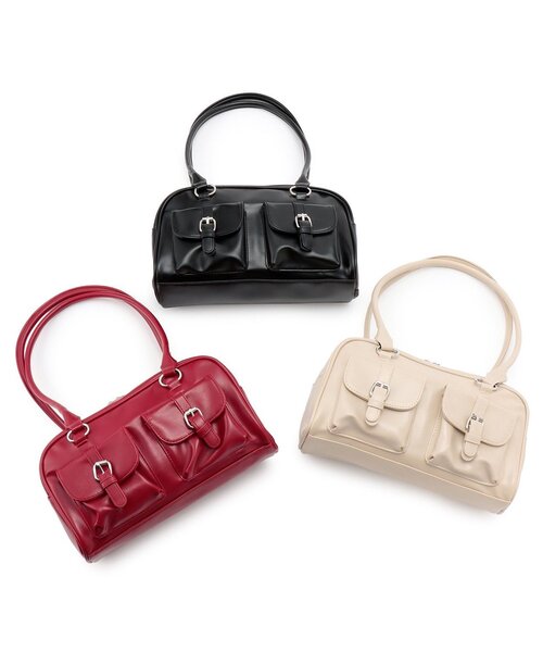 LOVETOXIC ボストンバッグ ロングハンドルボストン キッズ 子供 女の子