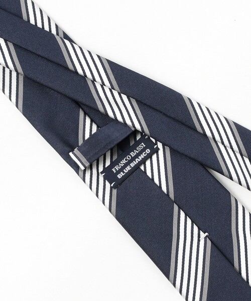 新品未使用⭐︎ネクタイマエストロ別注FRANCO BASSI ストライプ ネクタイ FRANCO BASSI（フランコバッシ） ネクタイ FRANCO BASSI / シルク