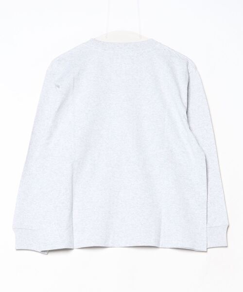 「MARMOT CAPITAL」 長袖カットソー S ライトグレー レディース_画像2