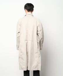 「coen」 ステンカラーコート MEDIUM ブラック メンズの画像4