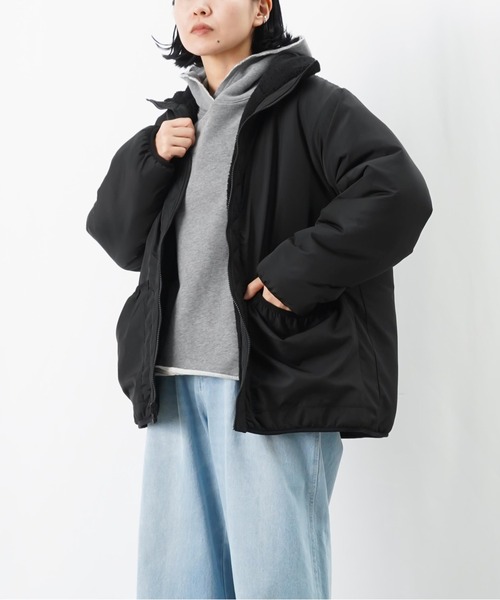 ly様 ラブトキシック Lovetoxic リバーシブルボアブルゾン （ブルー