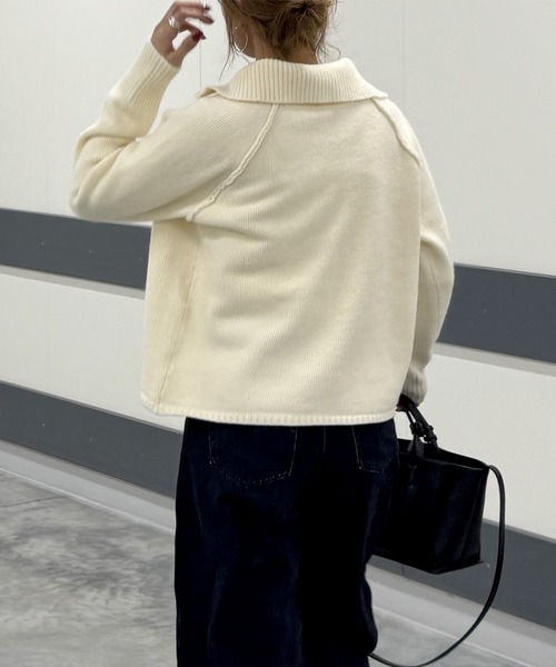 ISOOK カーディガン I-SOOK（アイスー） カーディガン 「ISOOK / アイスー」Vネック