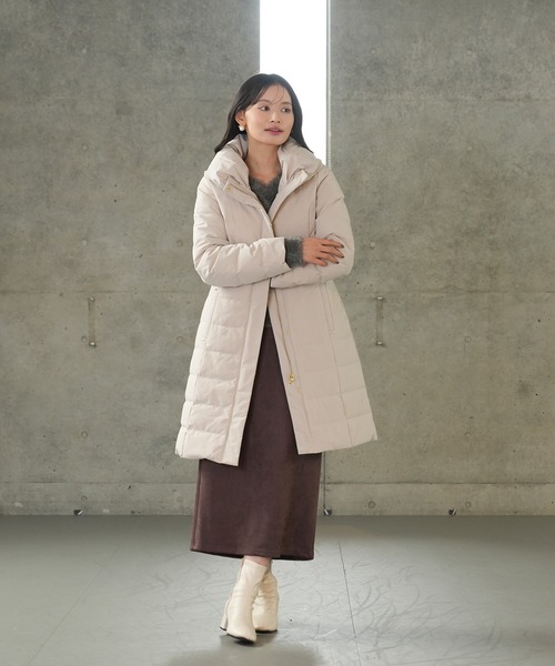 TRUDEA（トルディア） ダウンコート ダウンジャケット スタンドロング