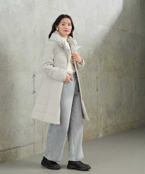 TRUDEA（トルディア） ダウンコート ダウンジャケット スタンドロング