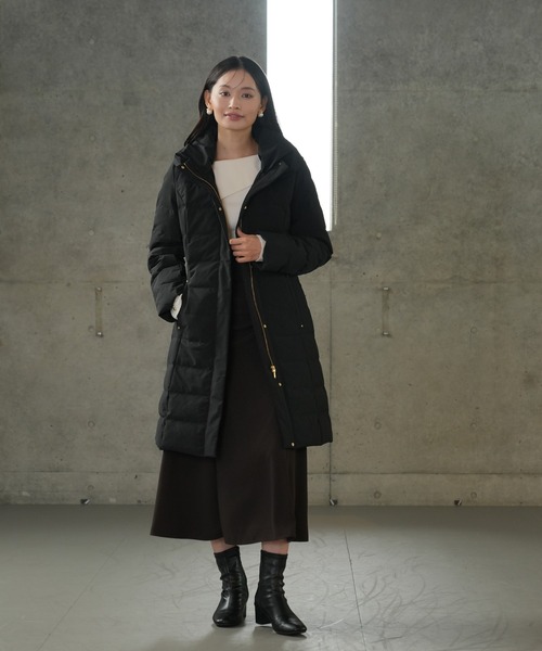 TRUDEA（トルディア） ダウンコート ダウンジャケット スタンドロング