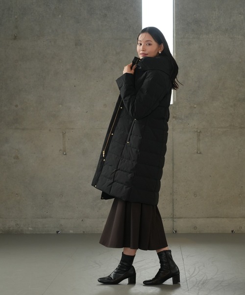 TRUDEA（トルディア） ダウンコート ダウンジャケット スタンドロング