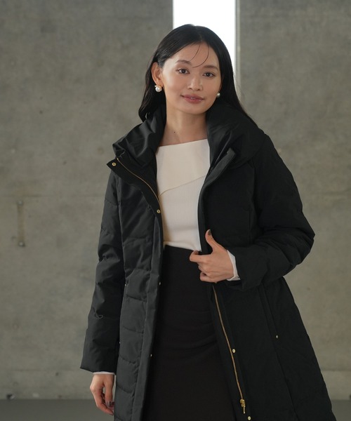 TRUDEA（トルディア） ダウンコート ダウンジャケット スタンドロング