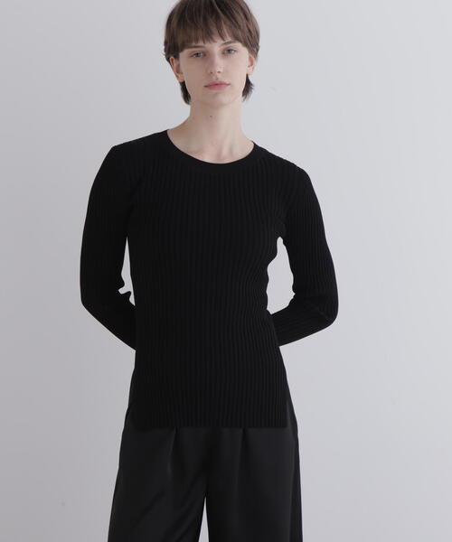 LE PHIL（ル フィル） ニット セーター ワイドリブロングスリーブ