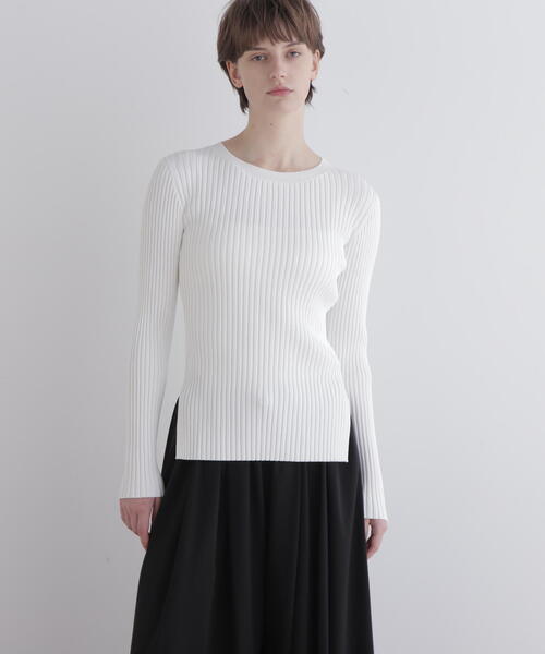 LE PHIL（ル フィル） ニット セーター ワイドリブロングスリーブ