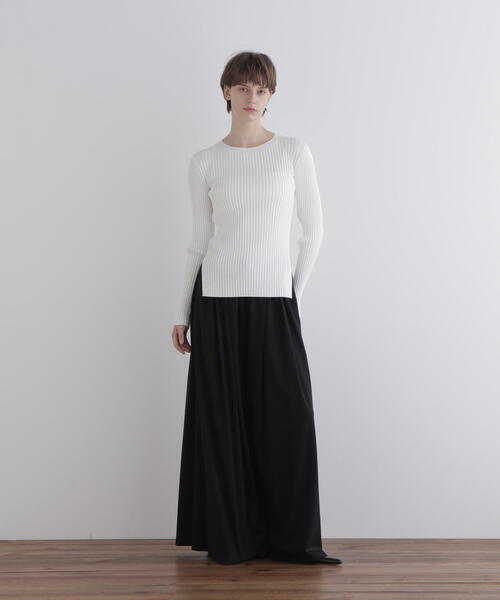 LE PHIL（ル フィル） ニット セーター ワイドリブロングスリーブ