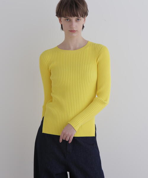 LE PHIL（ル フィル） ニット セーター ワイドリブロングスリーブ