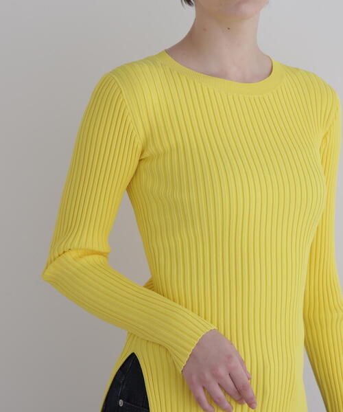 LE PHIL（ル フィル） ニット セーター ワイドリブロングスリーブ