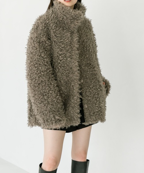 mystic（ミスティック） コート 2 ブラウン レディース : ZOZOTOWN