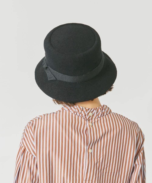 「Chapeau d' O」 ハット M/57.5cm ブラック レディース_画像5