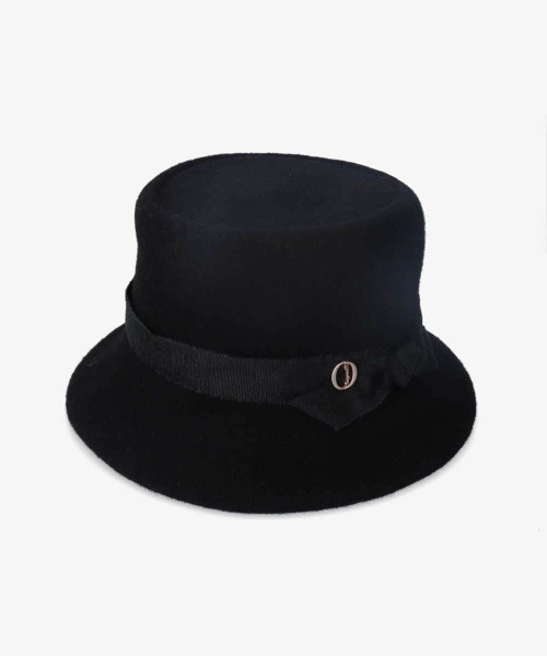 「Chapeau d' O」 ハット M/57.5cm ブラック レディース_画像6