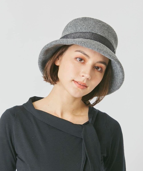 「Chapeau d' O」 ハット M/57.5cm ブラック レディース_画像8