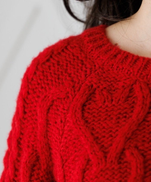 RED VALENTINO Flower クロシェ&amp;ケーブル編みニット Free Flower Power Crochet Wrap Cardigan Pattern – Mary Maxim