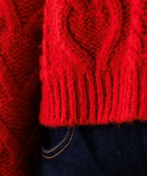 RED VALENTINO Flower クロシェ&amp;ケーブル編みニット Free Flower Power Crochet Wrap Cardigan Pattern – Mary Maxim