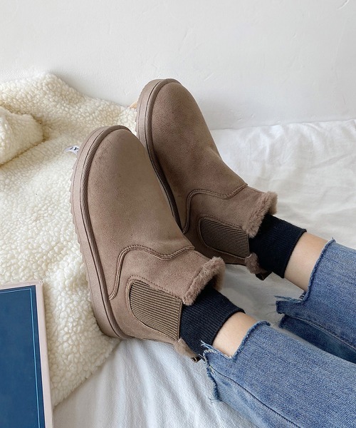 「Miniministore」 ブーツ 24.5cm ブラック レディース_画像8