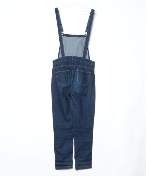 「Coquette」 オーバーオール M ネイビー レディース_画像2