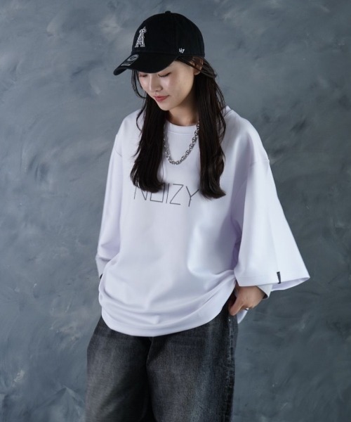 NOIZY tシャツ NOIZY CODE LOGO TEE / ワンポイント プリント 半袖 T