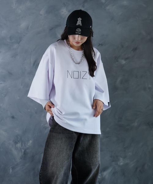 NOIZY tシャツ NOIZY CODE LOGO TEE / ワンポイント プリント 半袖 T