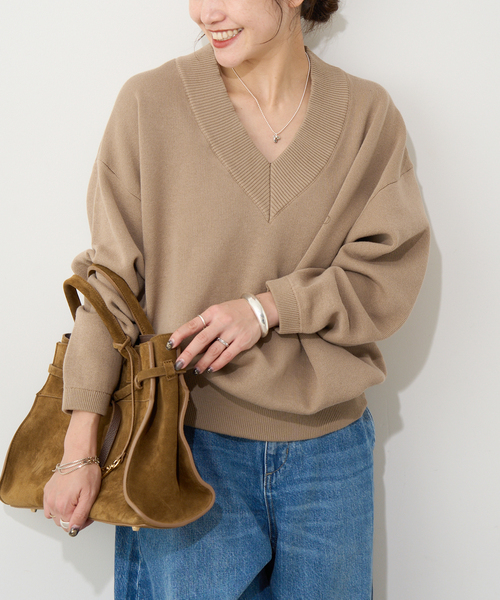 【J.J.MERCER/ジェイジェイマーサー】 V NECK KNIT 新品☆【J.J.MERCER/ジェイジェイマーサー】 V NECK KNIT - メルカリ