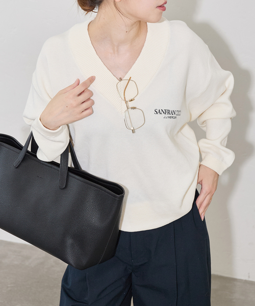 ジェイジェイマーサー ニット セーター 別注「J.J.Mercer / ジェイ