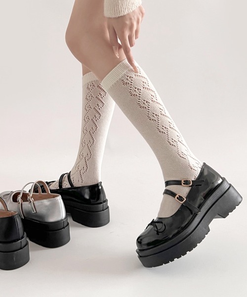 「Shoes in Closet」 シューズ X-SMALL ブラック系その他 レディース_画像3