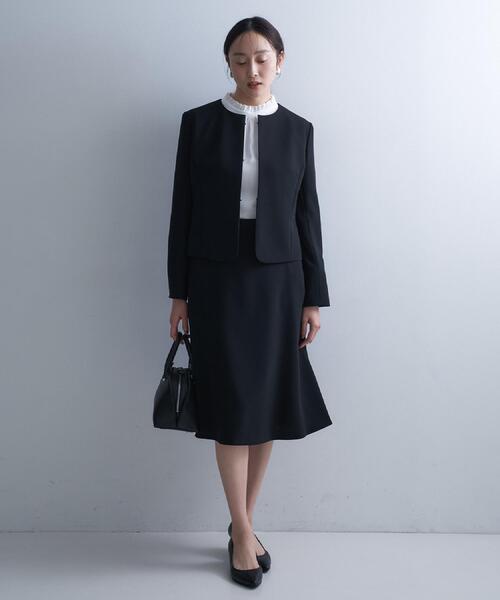 UNTITLED（アンタイトル） スカート 「洗えるスーツ/ストレッチ性