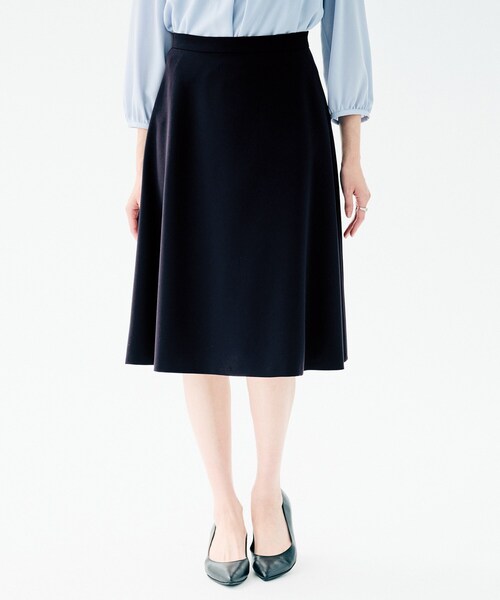 UNTITLED（アンタイトル） スカート 「洗えるスーツ/ストレッチ性