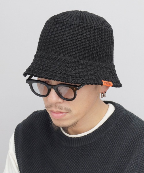 「UNIVERSAL OVERALL」 ハット FREE ブラック メンズ_画像2