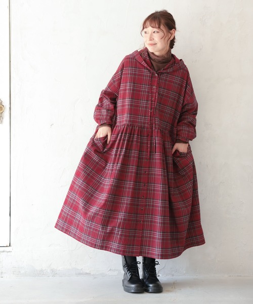 soulberry（ソウルベリー） ワンピース 赤ずきんなチェックワンピース