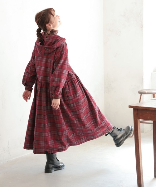 soulberry（ソウルベリー） ワンピース 赤ずきんなチェックワンピース
