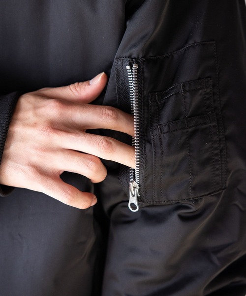 「RAGEBLUE」 ナイロンブルゾン LARGE ブラック メンズ_画像2