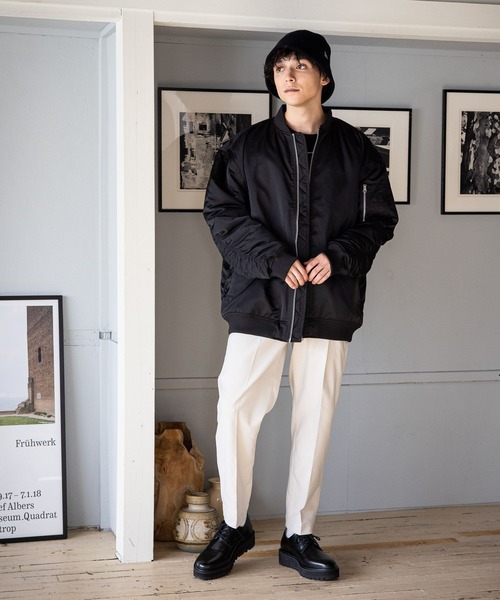 「RAGEBLUE」 ナイロンブルゾン LARGE ブラック メンズ_画像9