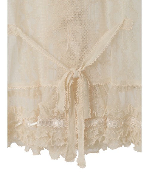 PINK HOUSE（ピンクハウス） ベスト ジレ ドットチュールベスト