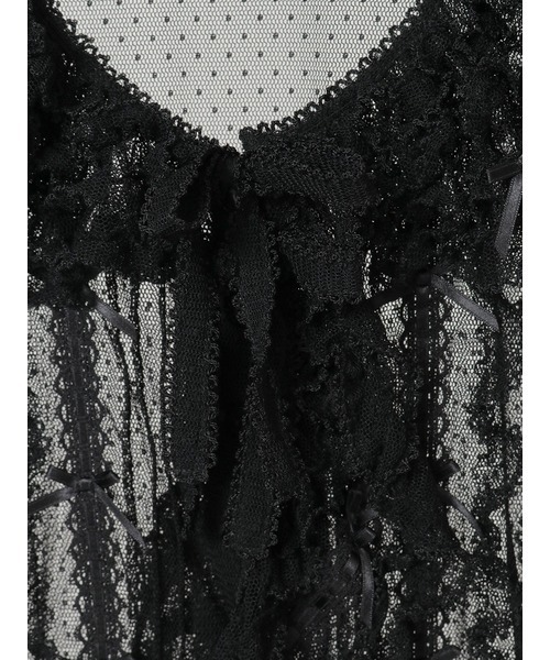 PINK HOUSE（ピンクハウス） ベスト ジレ ドットチュールベスト