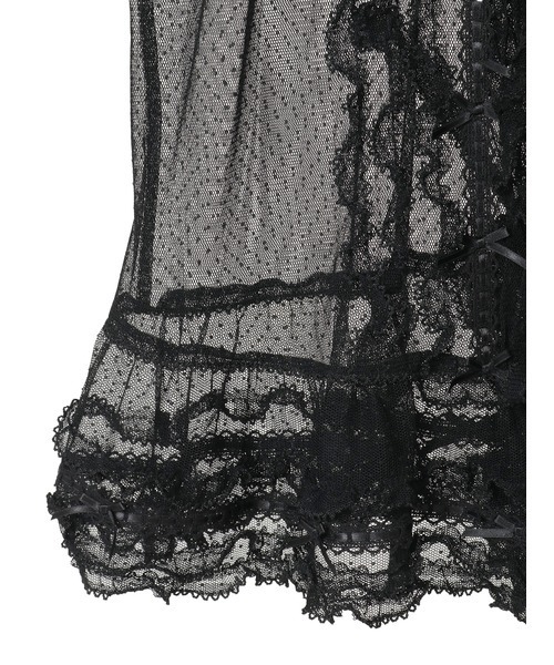 PINK HOUSE（ピンクハウス） ベスト ジレ ドットチュールベスト