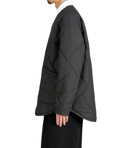 コート ジャケット LAVENHAM / ラベンハム：別注 QUILT LINER JACKET MENS：ONLYARK-1-2513「MUS」の画像