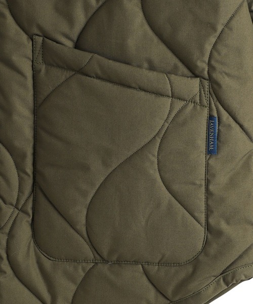 コート ジャケット LAVENHAM / ラベンハム：別注 QUILT LINER JACKET MENS：ONLYARK-1-2513「MUS」の画像