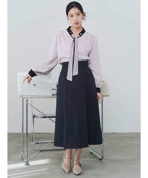 TONAL（トーナル） ブラウス シャツ 入学式 卒業式 スカーフタイ