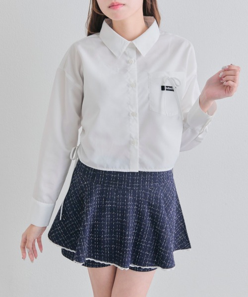S*n様 オリーブ（OLIVE）ホワイトシャツ OLIVE des OLIVE（オリーブデオリーブ） ブラウス シャツ タグ付き
